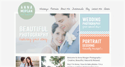 Desktop Screenshot of annamorganphotography.co.uk
